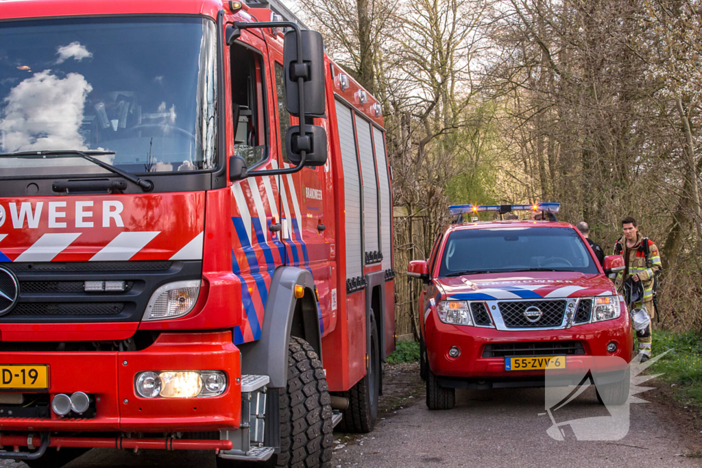 Zeer grote brand in loods