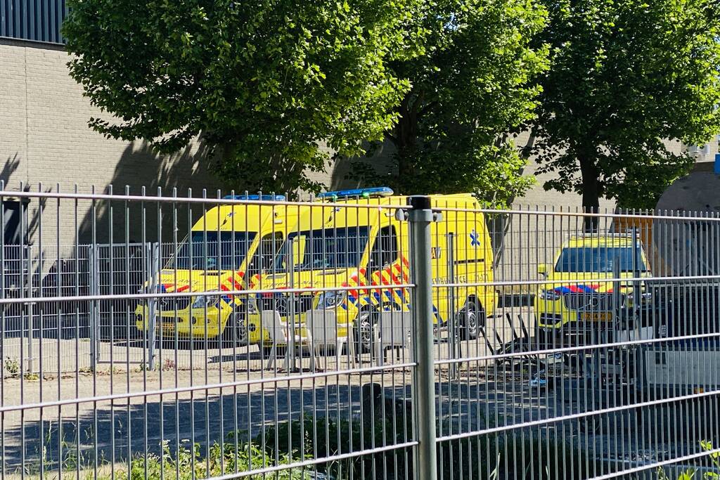 Ernstig incident in bedrijfsloods