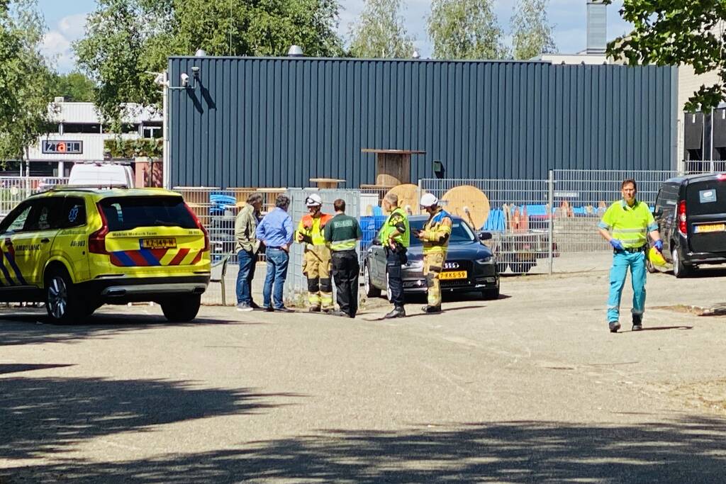 Ernstig incident in bedrijfsloods