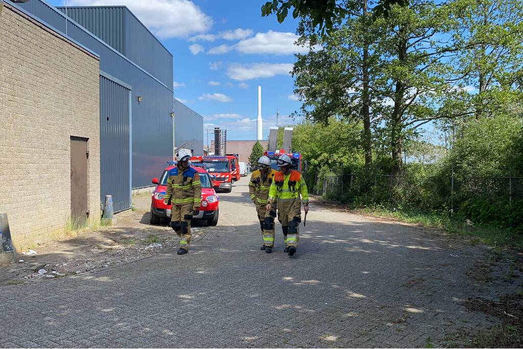 Ernstig incident in bedrijfsloods