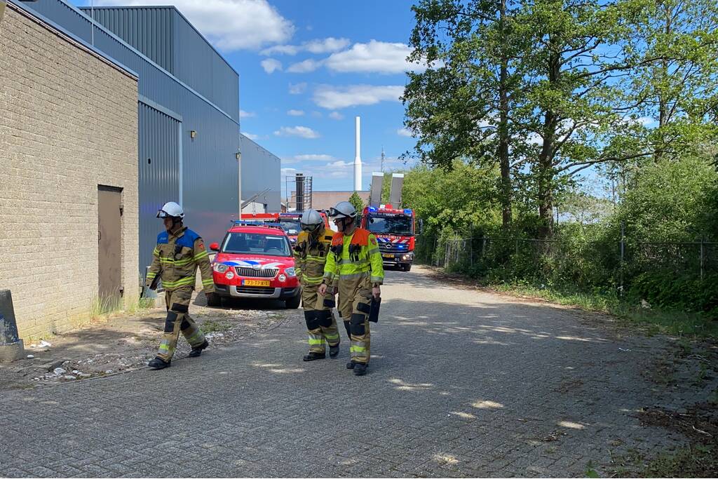 Ernstig incident in bedrijfsloods