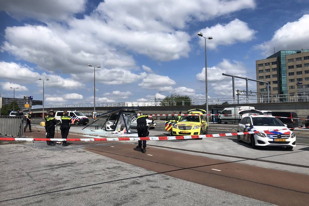 Bushok aan diggelen gereden