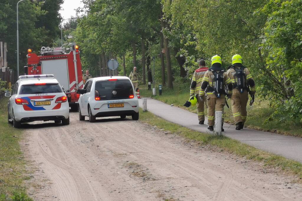 Aangetroffen vaten blijken onderdeel van survivalbaan