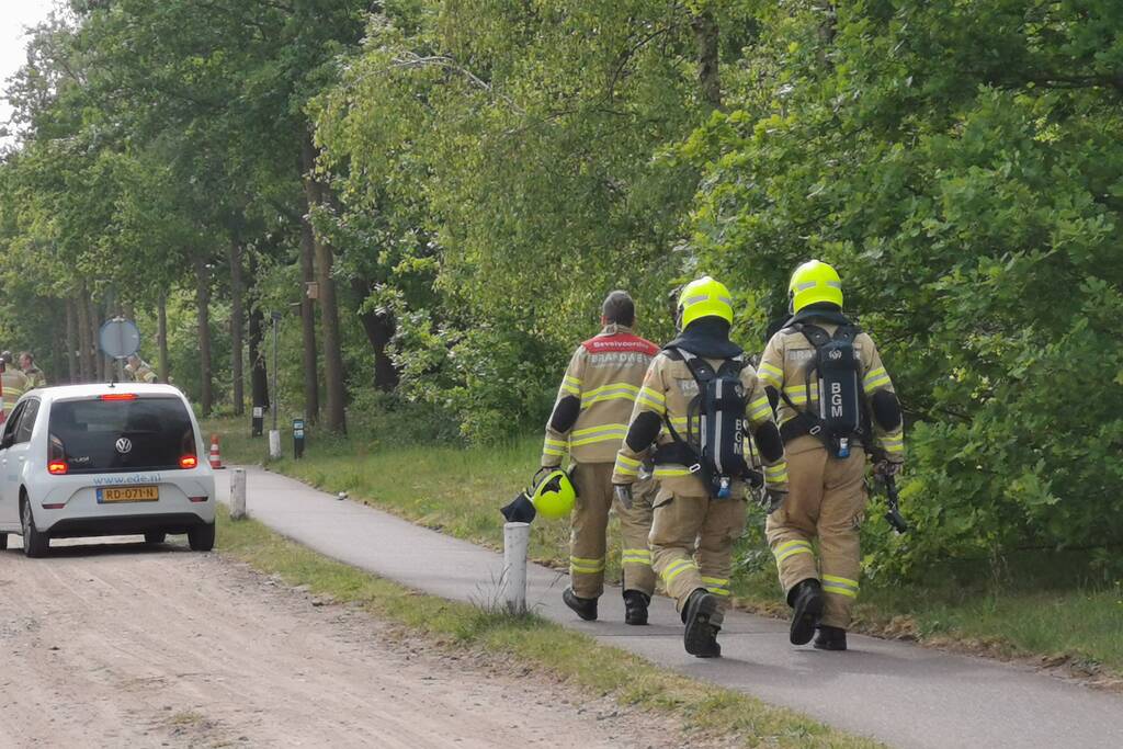 Aangetroffen vaten blijken onderdeel van survivalbaan