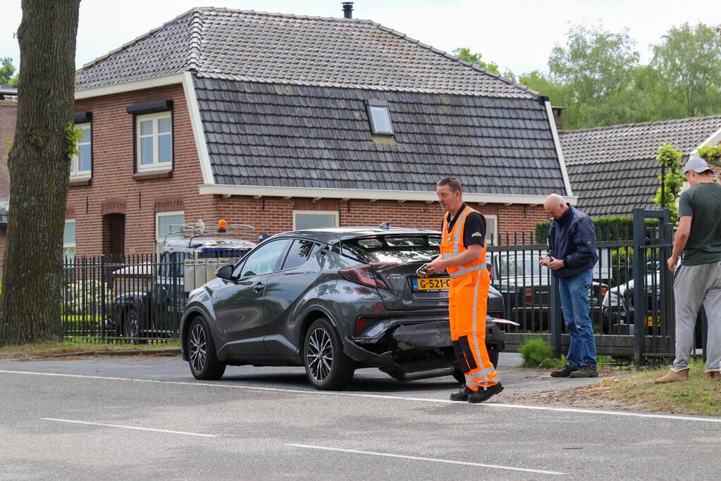Forse schade na kop-staartaanrijding