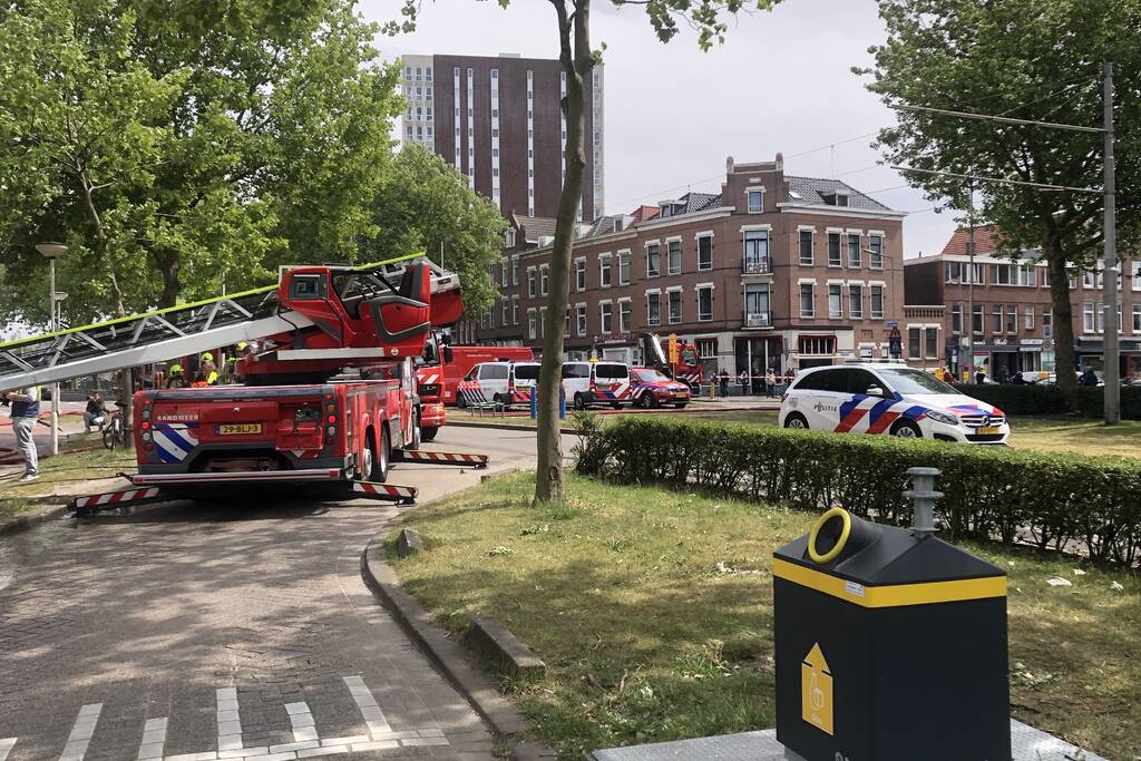 Brand in schuur overgeslagen naar woningen
