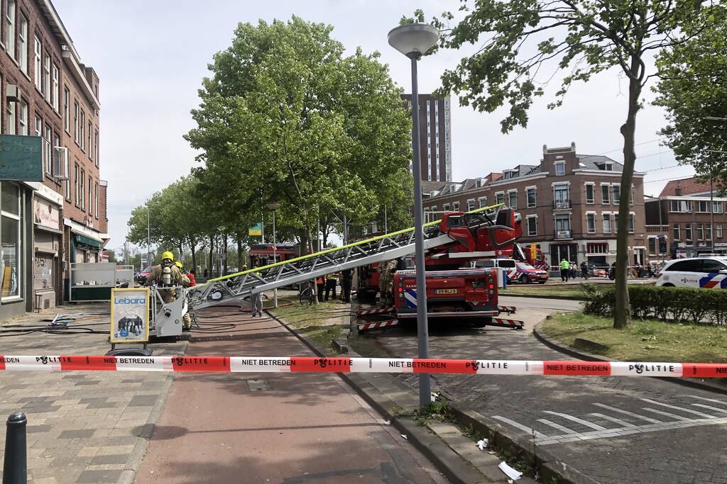 Brand in schuur overgeslagen naar woningen