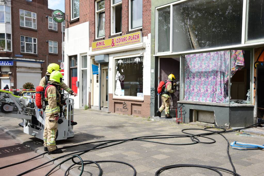 Brand in schuur overgeslagen naar woningen