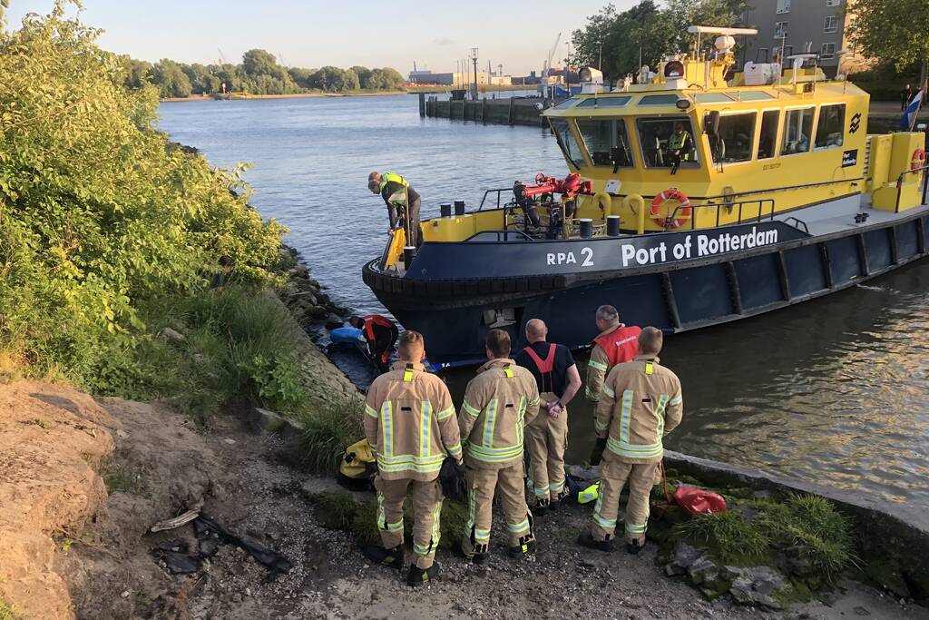 Zoekactie naar object in Voorhaven