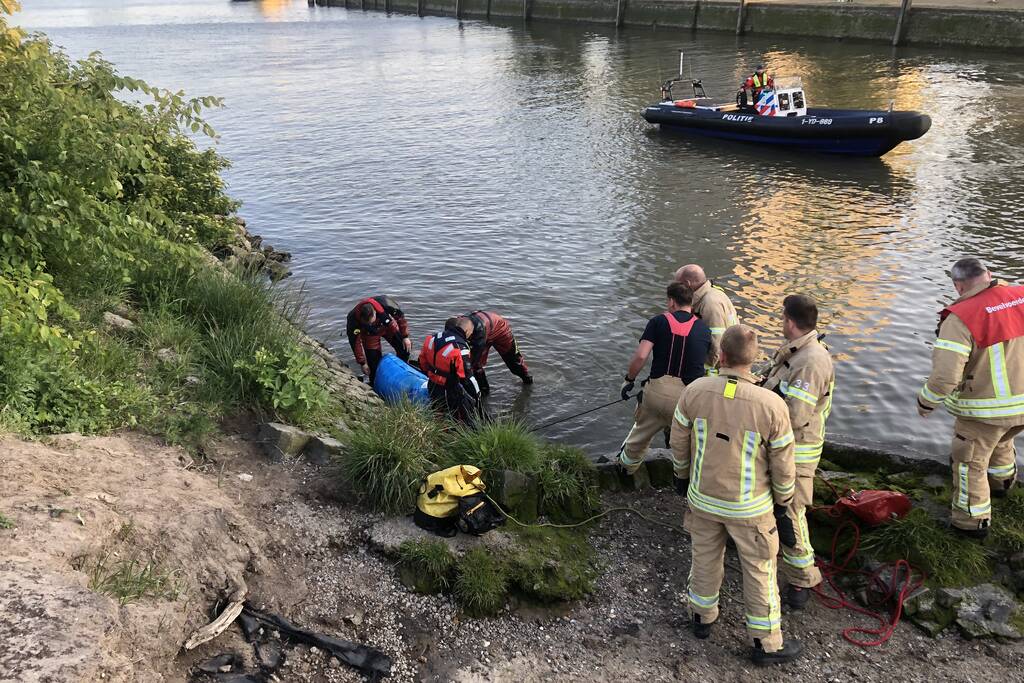 Zoekactie naar object in Voorhaven