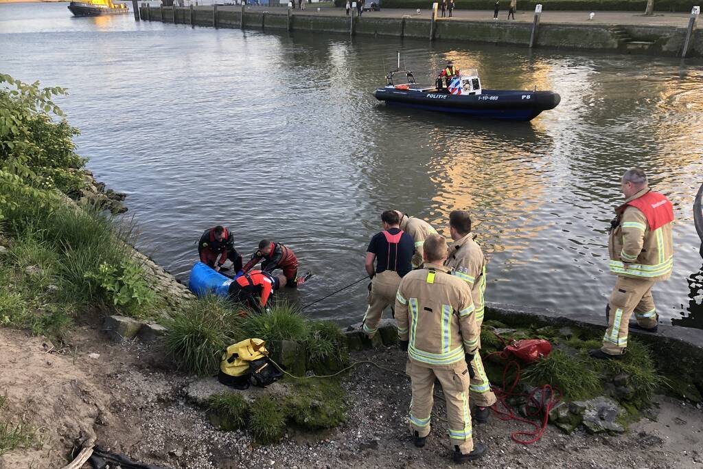Zoekactie naar object in Voorhaven