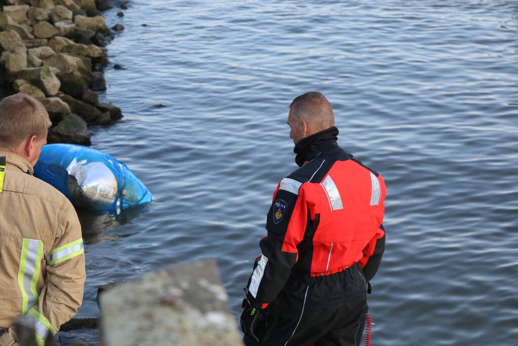 Zoekactie naar object in Voorhaven