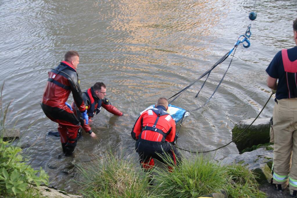 Zoekactie naar object in Voorhaven