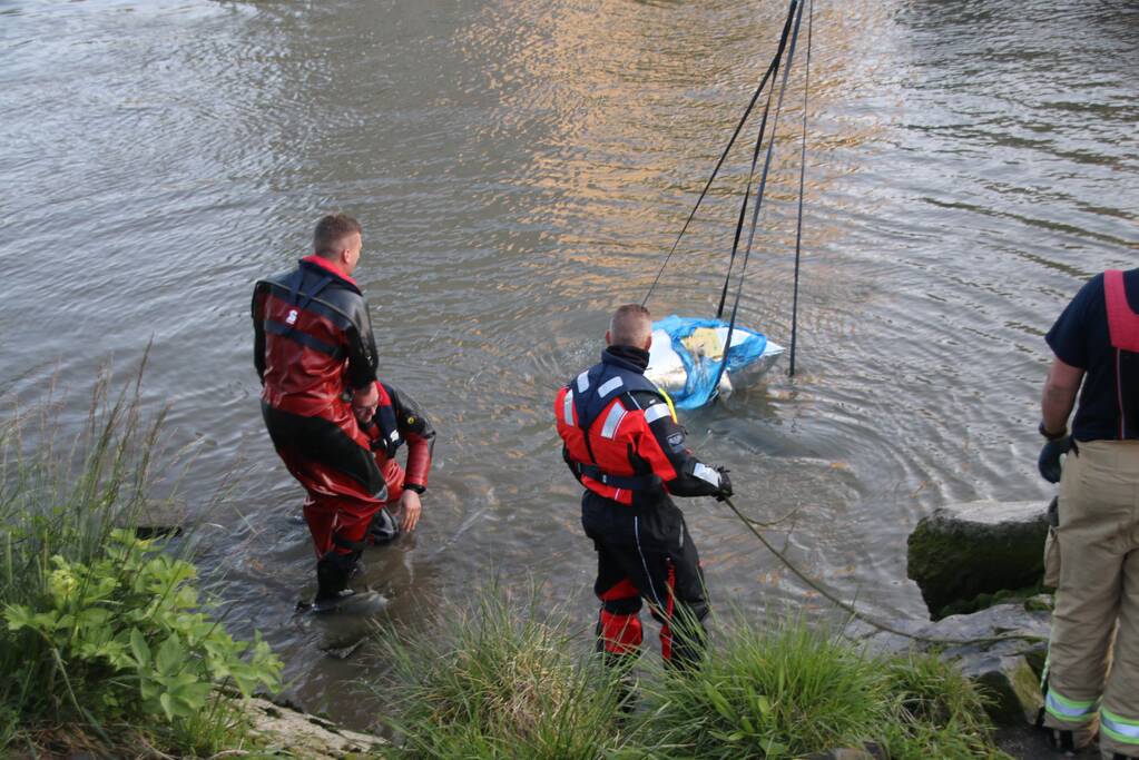 Zoekactie naar object in Voorhaven