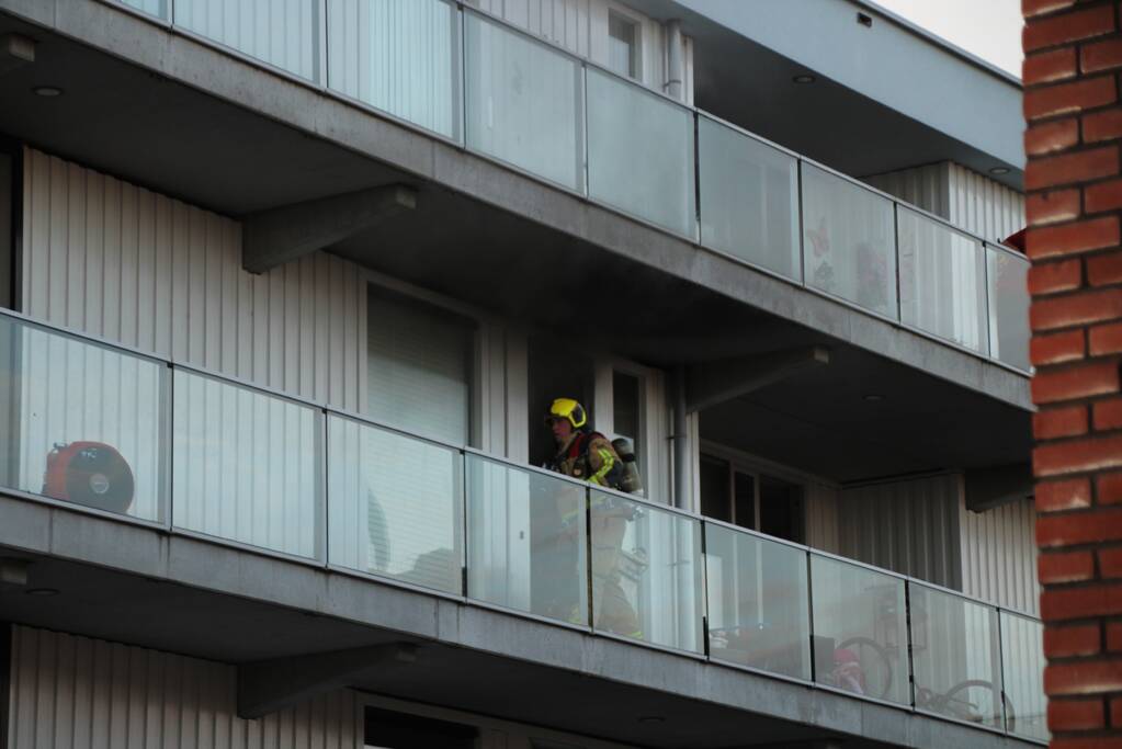 Brand in appartement