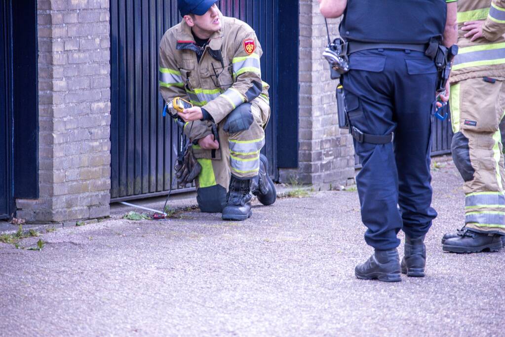 Onderzoek naar vreemde lucht in garageboxen