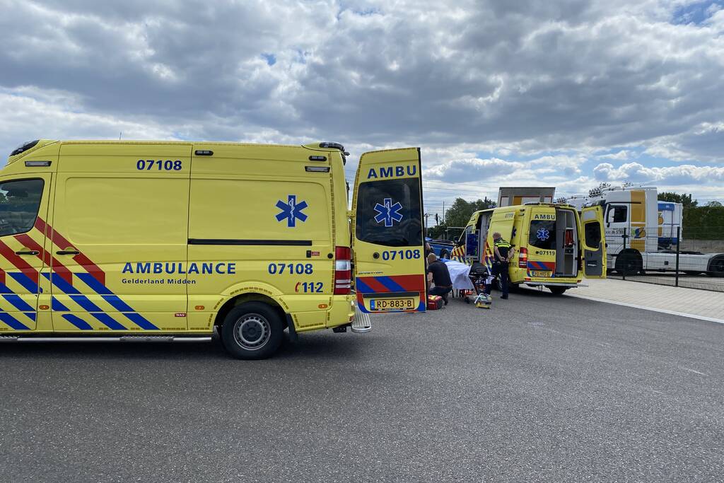 Motorcrosser ernstig gewond bij eenzijdig ongeluk