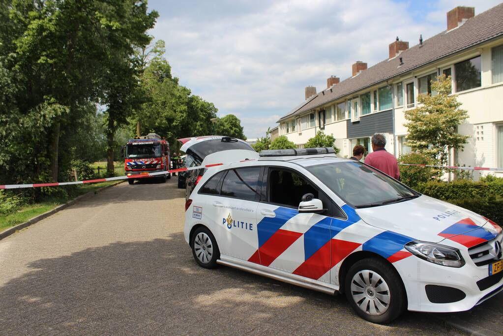 Woning vol rook door droog gekookte pan