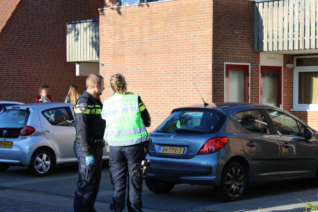 Gewonde persoon na mogelijk steekpartij