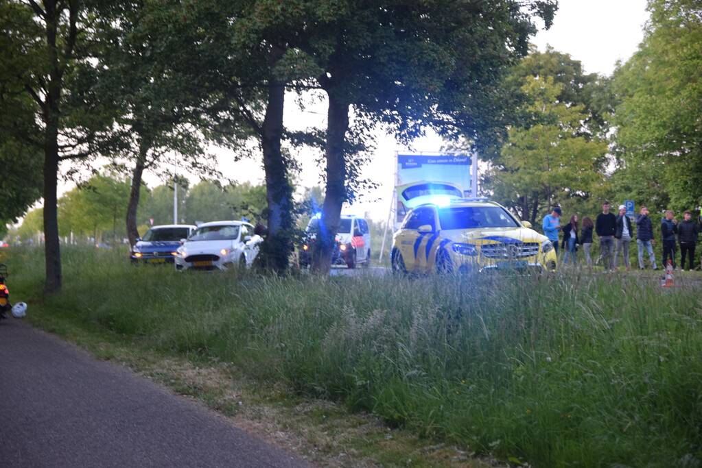 Gewonden na ongeval met drie brommers