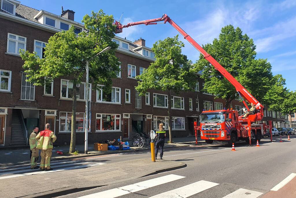 TV-schotel zorgt voor gevaarlijke situatie