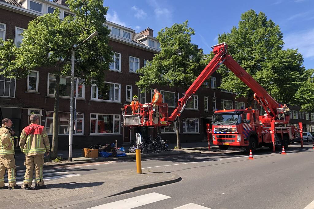 TV-schotel zorgt voor gevaarlijke situatie
