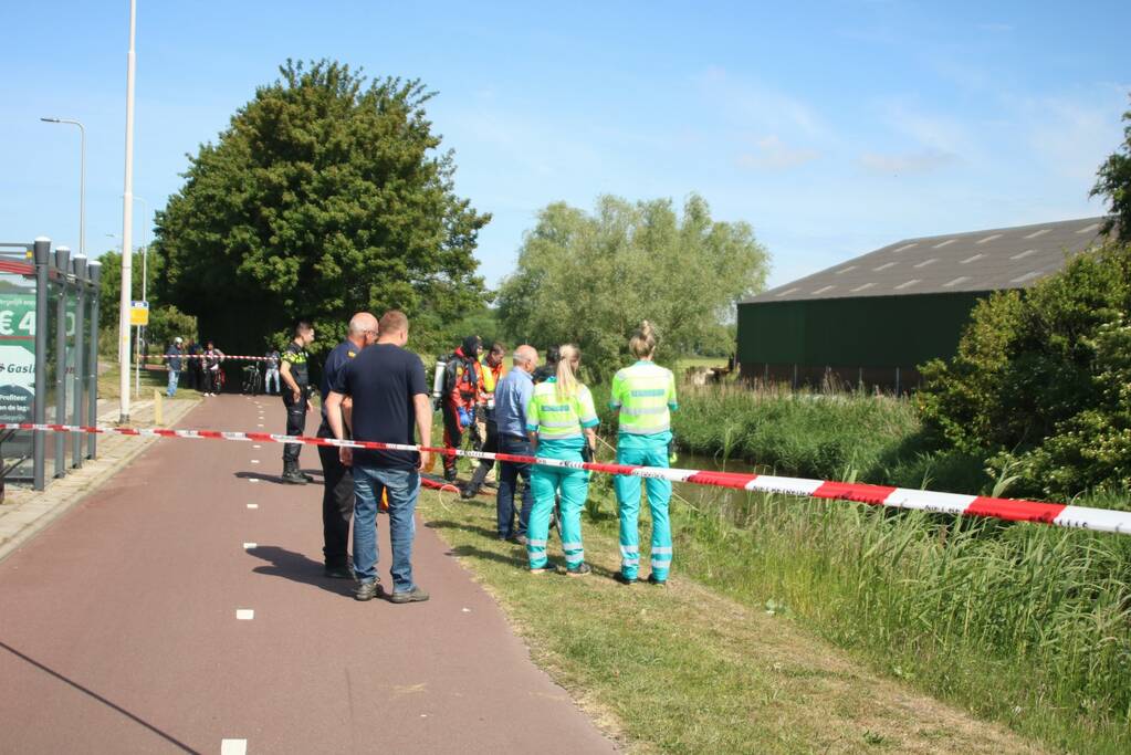 Zoekactie na vondst van onbeheerde scooter