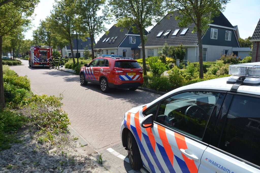 Brand in woning