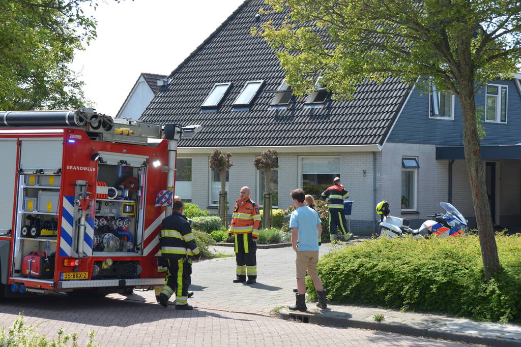 Brand in woning