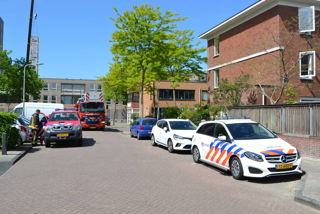 Gat in leiding veroorzaakt waterschade op meerdere etages
