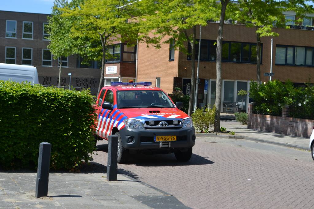 Gat in leiding veroorzaakt waterschade op meerdere etages