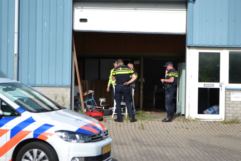 Hennepplantage in pand