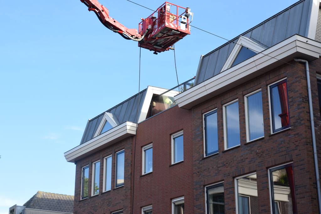 Brand op balkon geblust