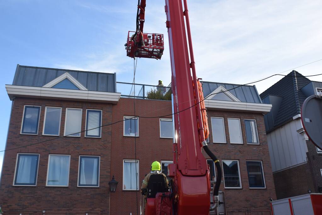 Brand op balkon geblust