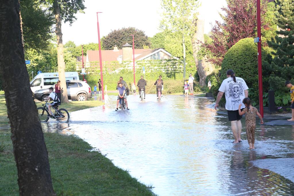 Waterballet na gesprongen waterleiding