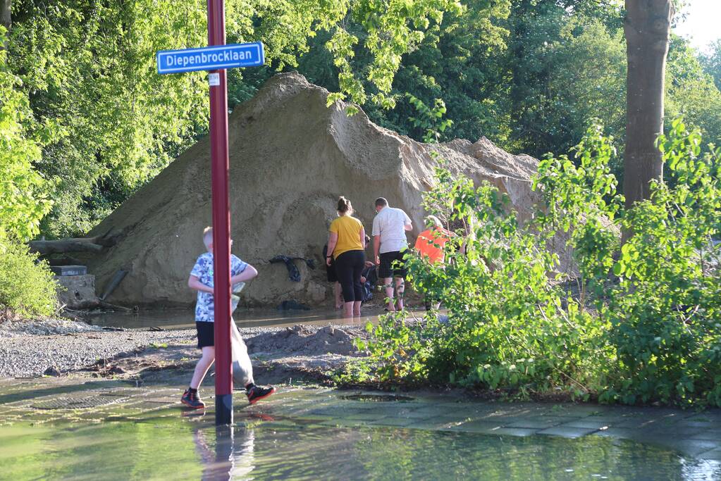 Waterballet na gesprongen waterleiding
