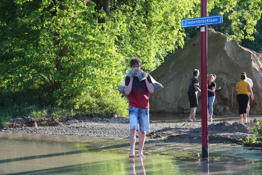 Waterballet na gesprongen waterleiding