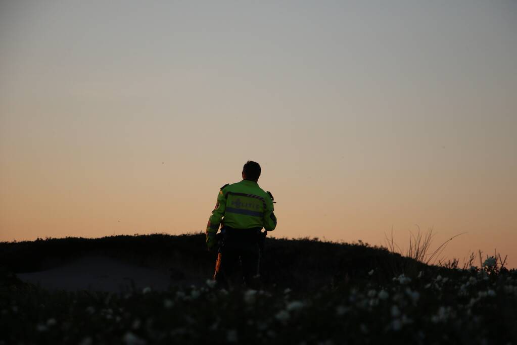 Grote zoekactie naar vermist persoon in duingebied