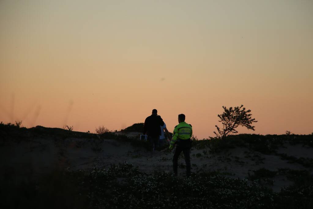 Grote zoekactie naar vermist persoon in duingebied