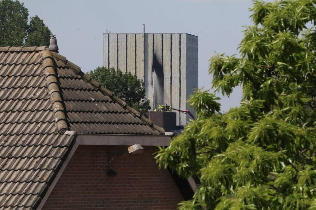 Zeer grote brand bij kernenergiecentrale