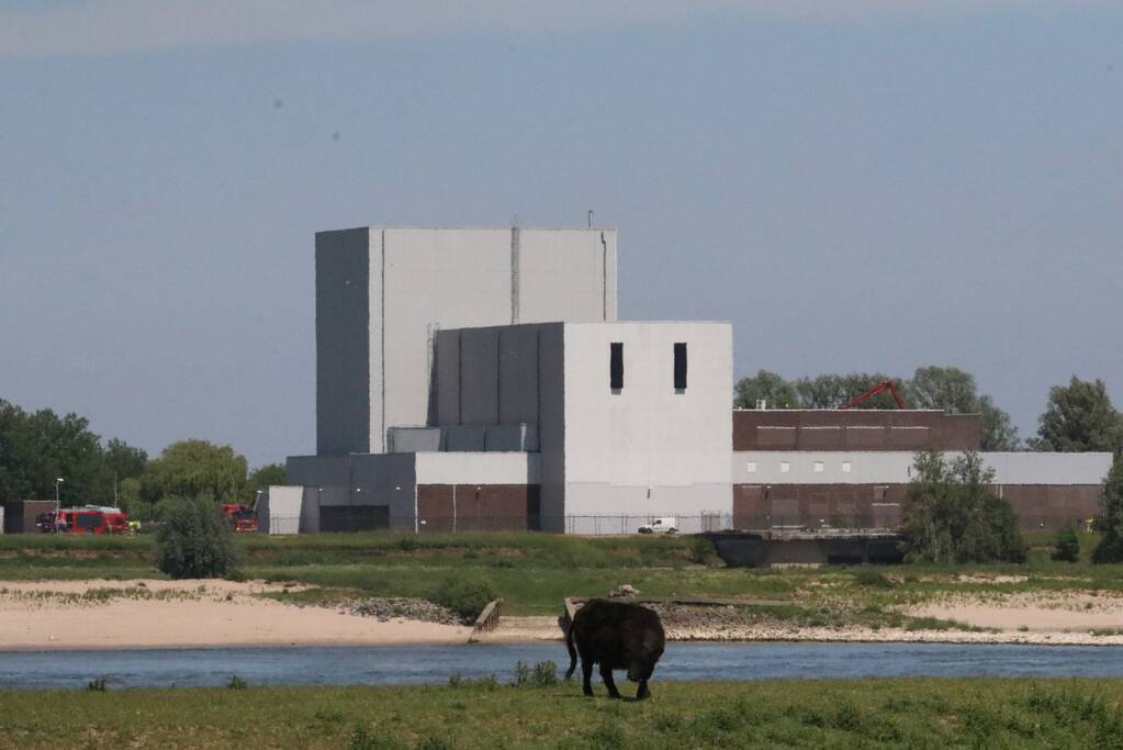 Zeer grote brand bij kernenergiecentrale