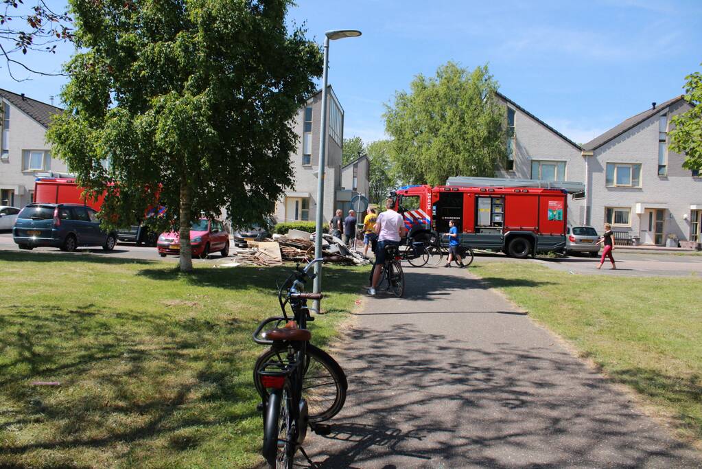 Brand in keuken snel geblust