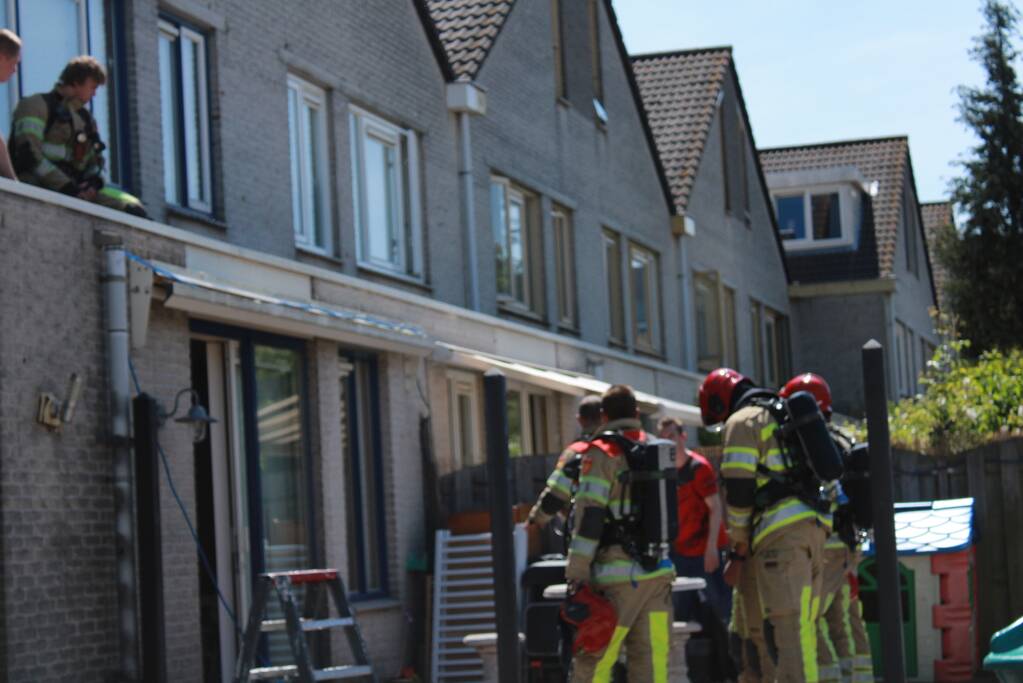 Brand in keuken snel geblust