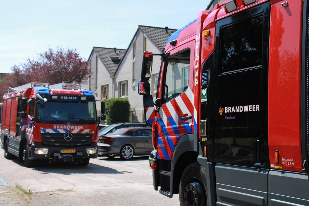 Brand in keuken snel geblust
