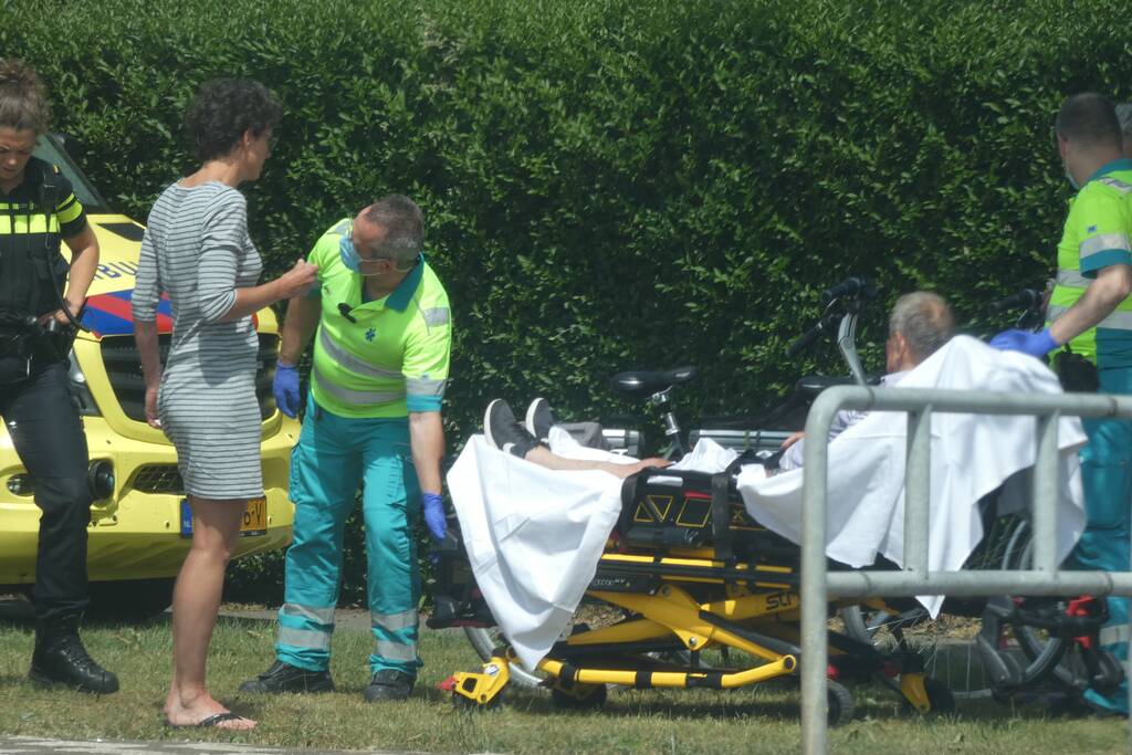 Fietser gewond na valpartij