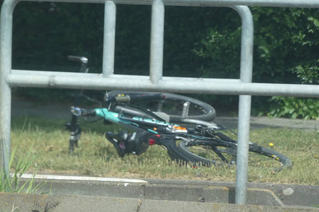 Fietser gewond na valpartij