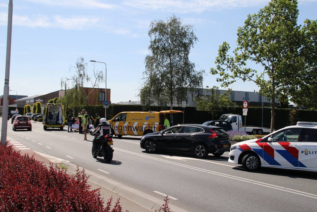 Fietser gewond na val