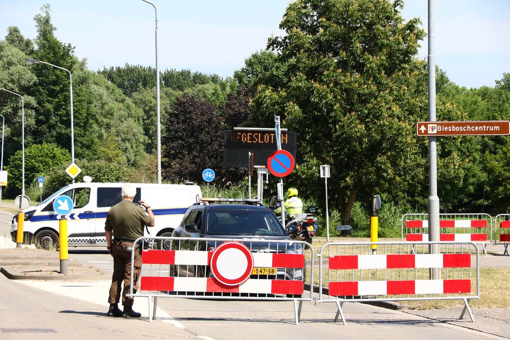 Recreatiegebied Merwelanden afgesloten door drukte