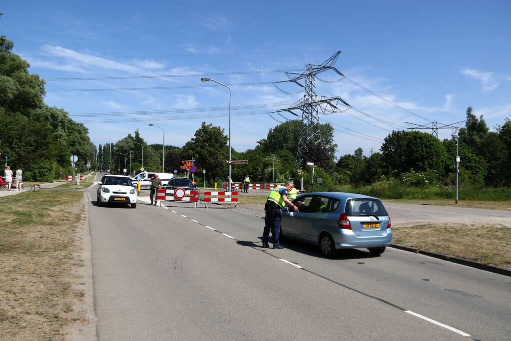 Recreatiegebied Merwelanden afgesloten door drukte