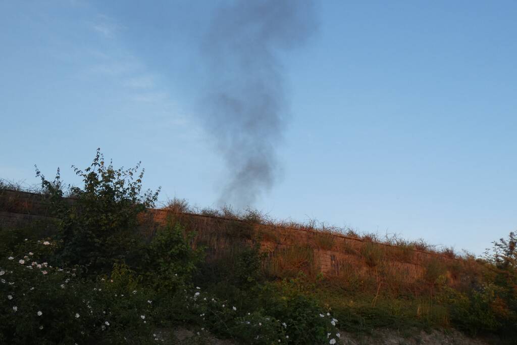 Buitenbrand blijkt kampvuur